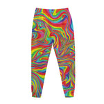 Rainbow Rave Print Jogger Pants