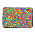Rainbow Rave Print Kitchen Mat