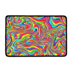 Rainbow Rave Print Kitchen Mat