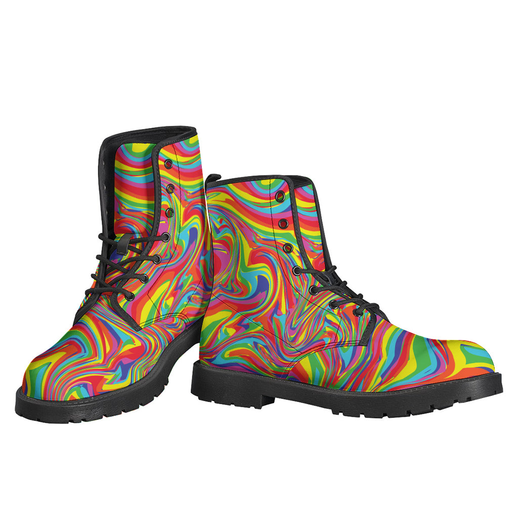 Rainbow Rave Print Backpack