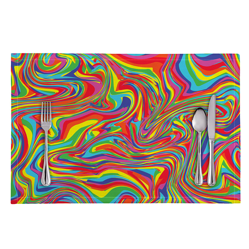 Rainbow Rave Print Placemat