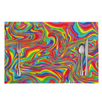 Rainbow Rave Print Placemat