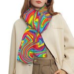 Rainbow Rave Print Scarf