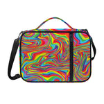Rainbow Rave Print Shoulder Strap Bible Bag