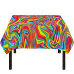 Rainbow Rave Print Tablecloth