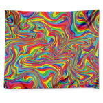 Rainbow Rave Print Tapestry