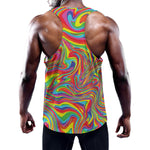 Rainbow Rave Print Training Tank Top