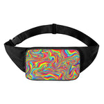 Rainbow Rave Print Waist Bag