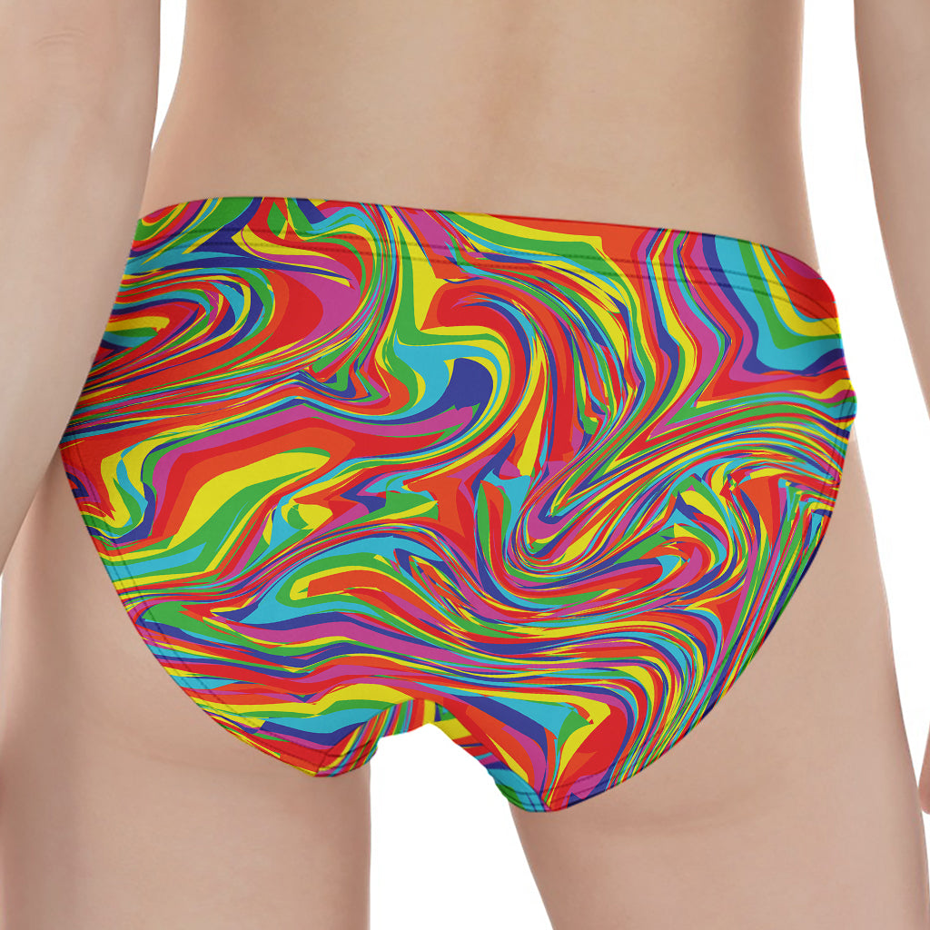 Rainbow Rave Print Women's Panties