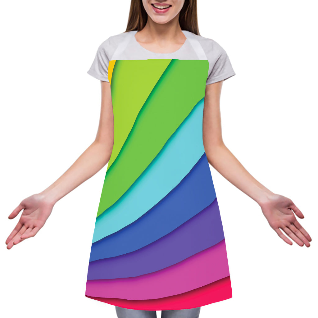 Rainbow Shades Print Adjustable Apron