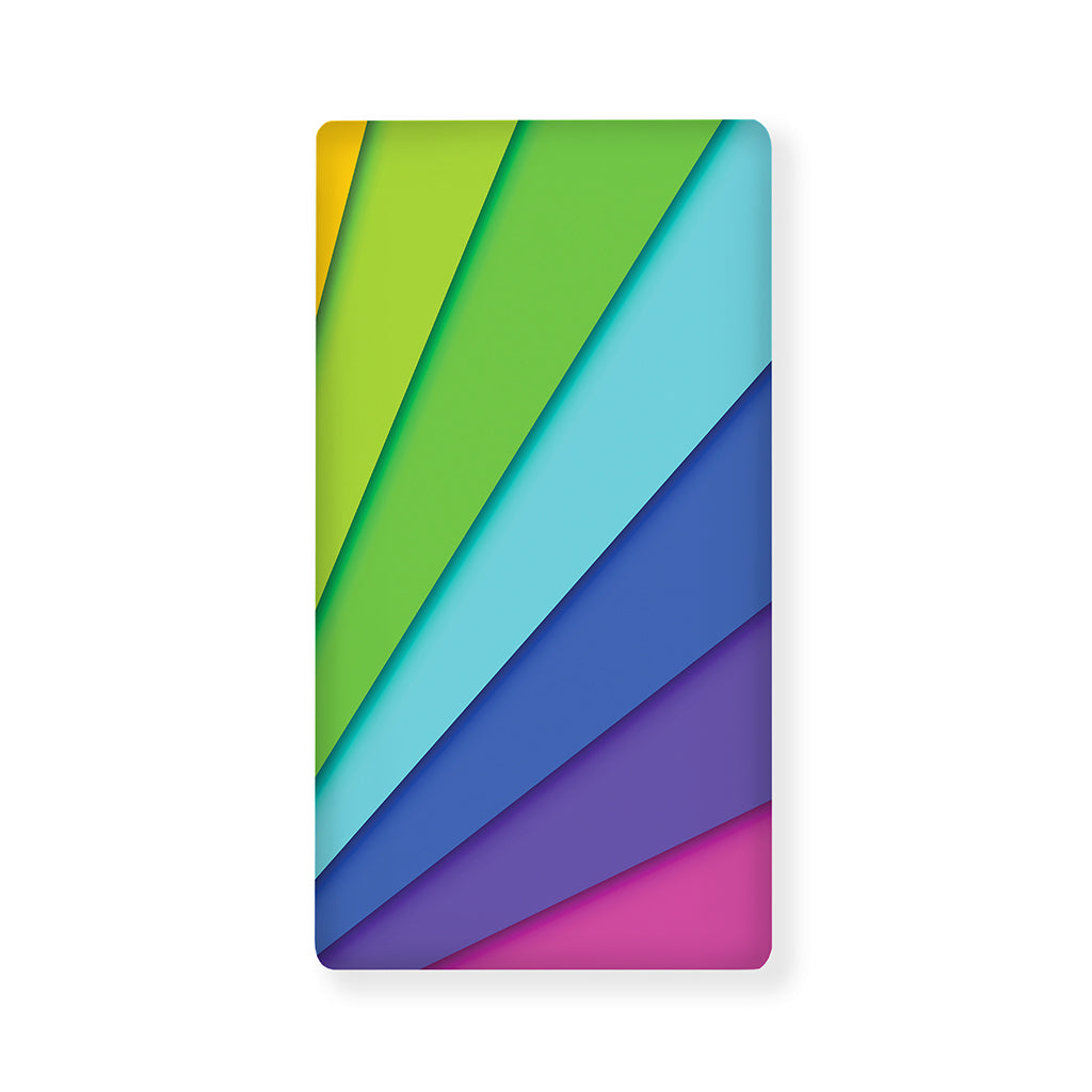 Rainbow Shades Print Baby Crib Sheet
