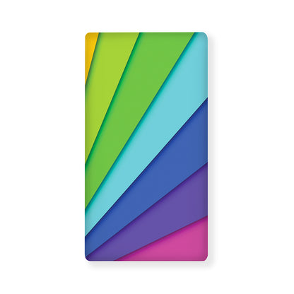 Rainbow Shades Print Baby Crib Sheet