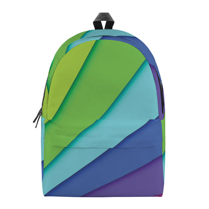 Rainbow Shades Print Backpack