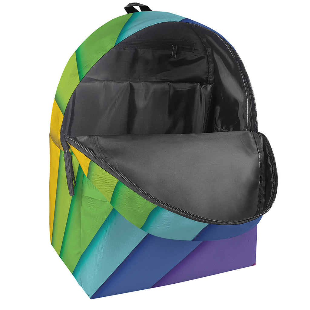 Rainbow Shades Print Backpack