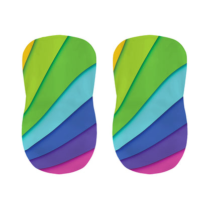 Rainbow Shades Print Bar Stool Covers