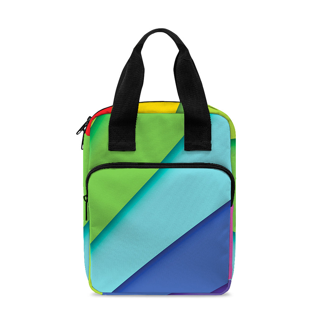 Rainbow Shades Print Bible Tote Bag