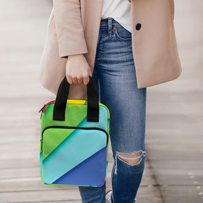 Rainbow Shades Print Bible Tote Bag