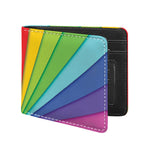 Rainbow Shades Print Bifold Wallet