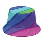 Rainbow Shades Print Bucket Hat
