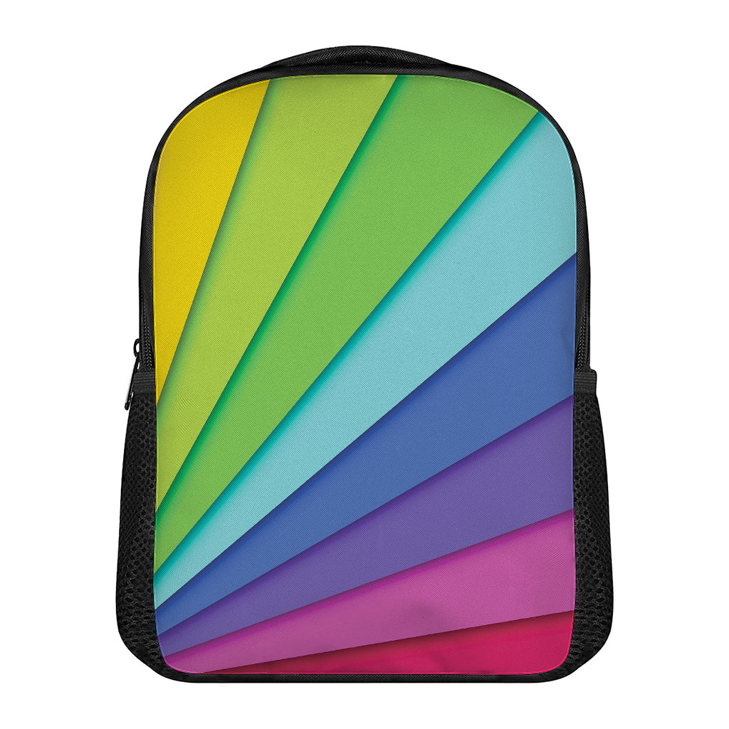 Rainbow Shades Print Casual Backpack