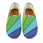 Rainbow Shades Print Casual Shoes