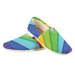 Rainbow Shades Print Casual Shoes