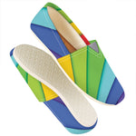 Rainbow Shades Print Casual Shoes