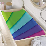 Rainbow Shades Print Changing Pad Cover