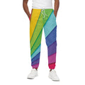Rainbow Shades Print Cotton Sweatpants