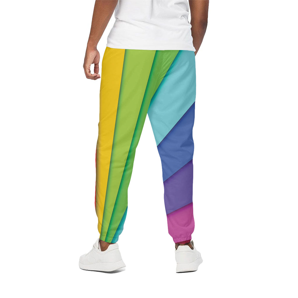 Rainbow Shades Print Cotton Pants