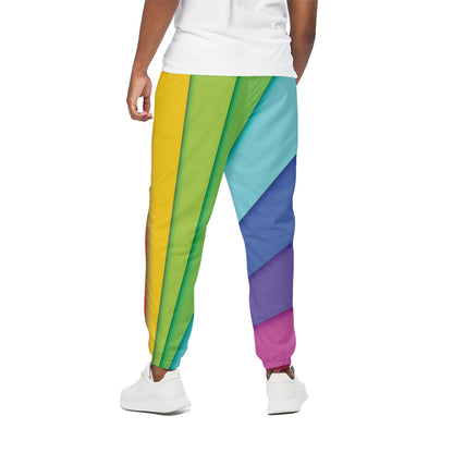 Rainbow Shades Print Cotton Pants