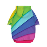 Rainbow Shades Print Dog Zip Up Hoodie