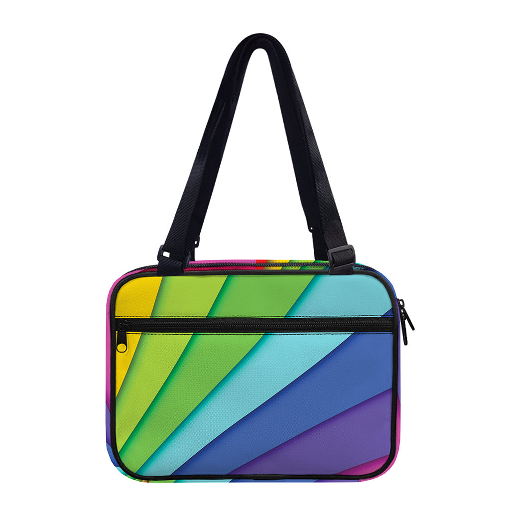 Rainbow Shades Print Double Strap Bible Bag