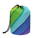 Rainbow Shades Print Drawstring Makeup Bag