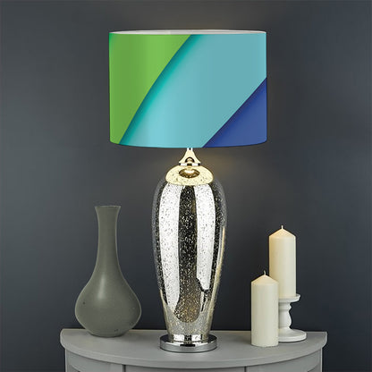 Rainbow Shades Print Drum Lamp Shade