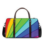 Rainbow Shades Print Duffle Bag