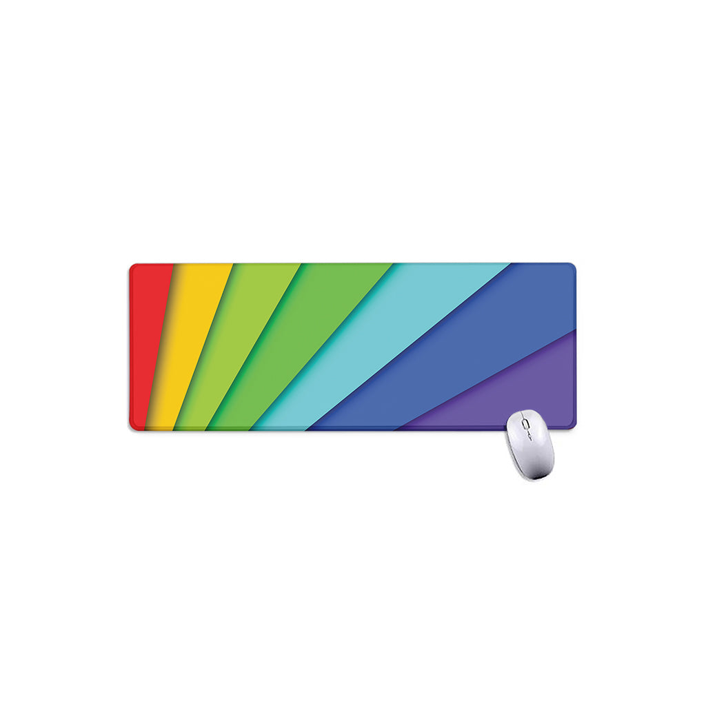 Rainbow Shades Print Extended Mouse Pad