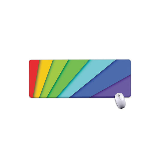 Rainbow Shades Print Extended Mouse Pad