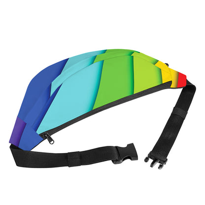 Rainbow Shades Print Fanny Pack