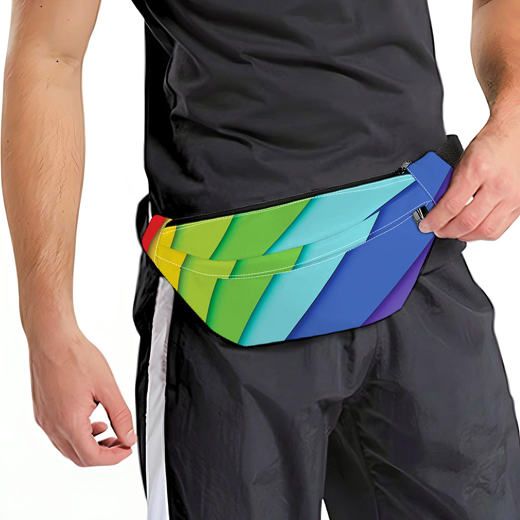 Rainbow Shades Print Fanny Pack