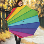 Rainbow Shades Print Foldable Umbrella