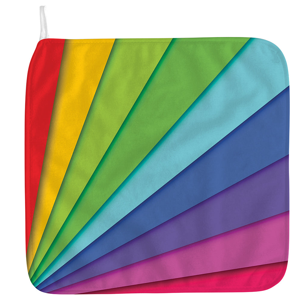 Rainbow Shades Print Hand Towel