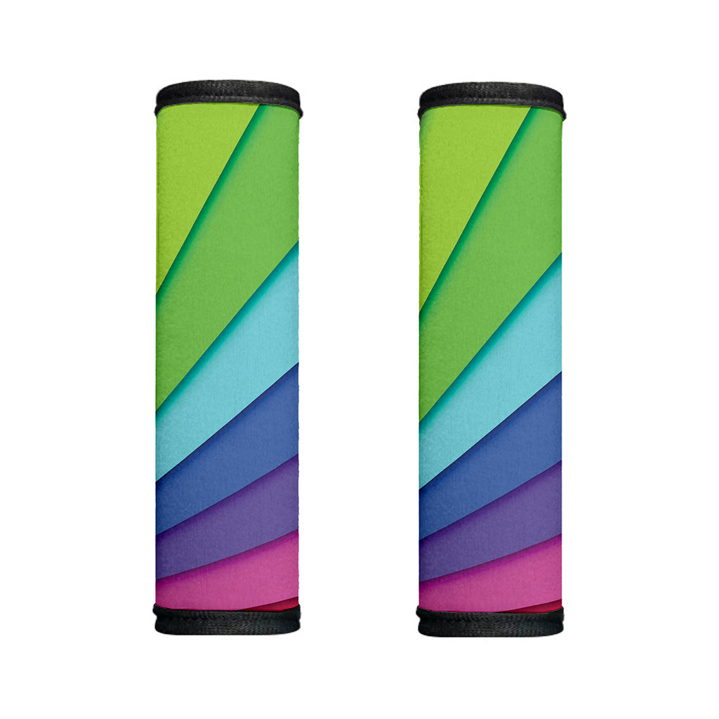 Rainbow Shades Print Handle Covers