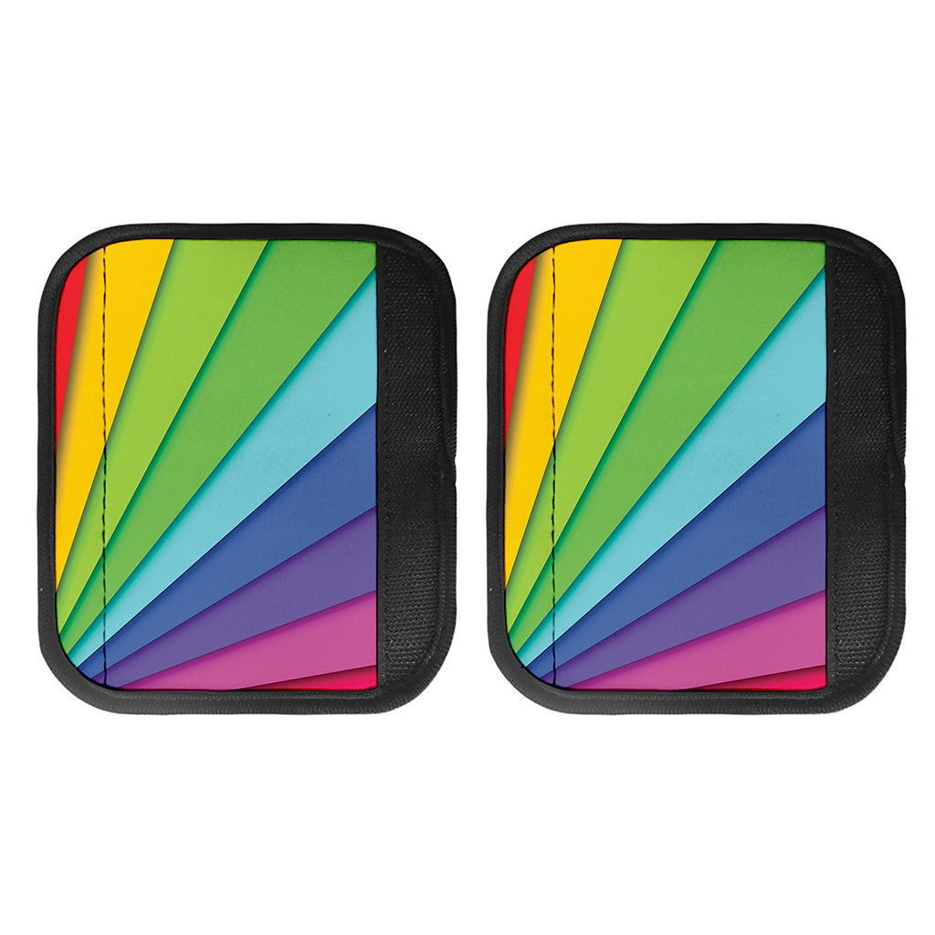 Rainbow Shades Print Handle Covers