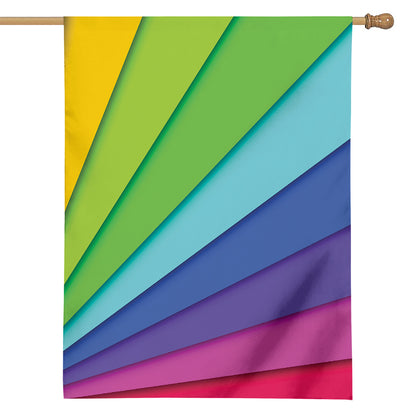 Rainbow Shades Print House Flag
