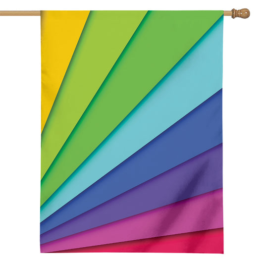Rainbow Shades Print House Flag