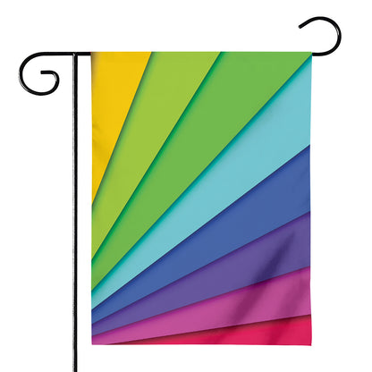 Rainbow Shades Print House Flag