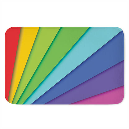 Rainbow Shades Print Indoor Door Mat