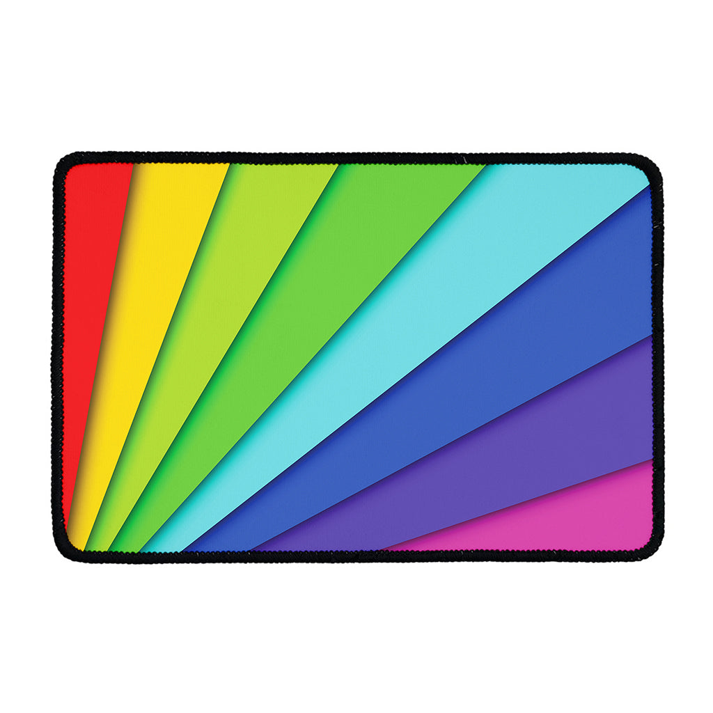 Rainbow Shades Print Kitchen Mat