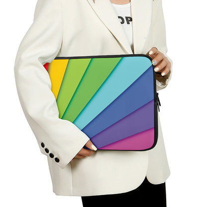 Rainbow Shades Print Laptop Sleeve